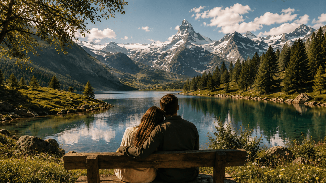 Honeymoon holiday in Switzerland